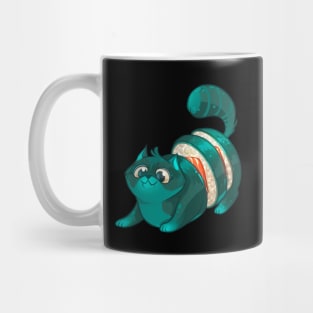 Sushi Roll Cat Mug